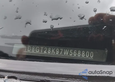 2007 Dodge Nitro Sxt из США, поврежденный, VIN 1D8GT28K97W568800